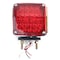 Truck-Lite Signal-Stat, Led, Red/Yellow Square, 24 Diode, Rh, Dual Face, Vertical Mount, Side Marker, 3 2758 - alternate 2